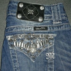 Authentic boot cut miss me jeans